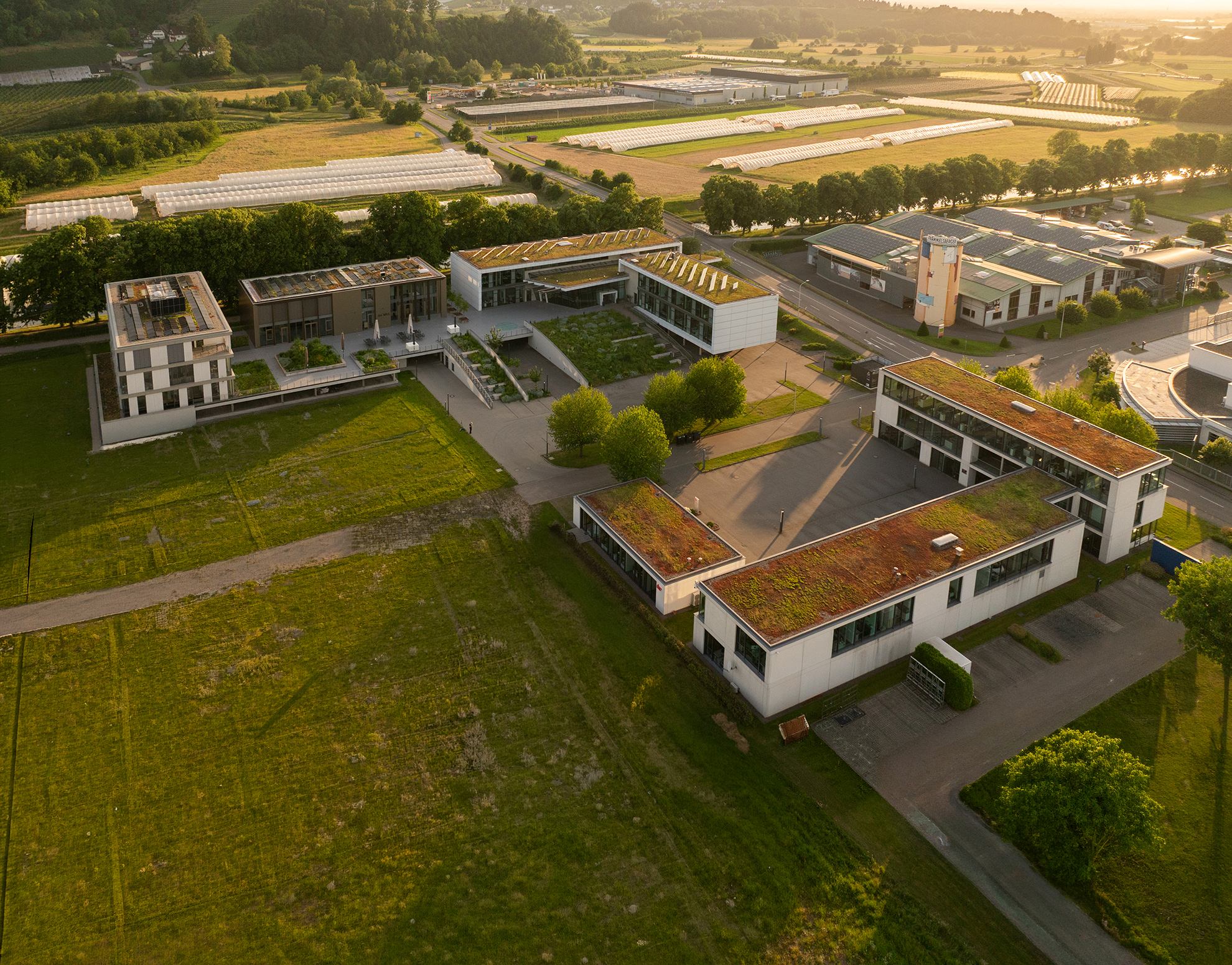 Luftaufnahme HDI Campus